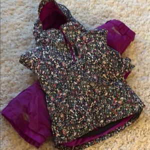 Columbia Omni Heat Girls winter set